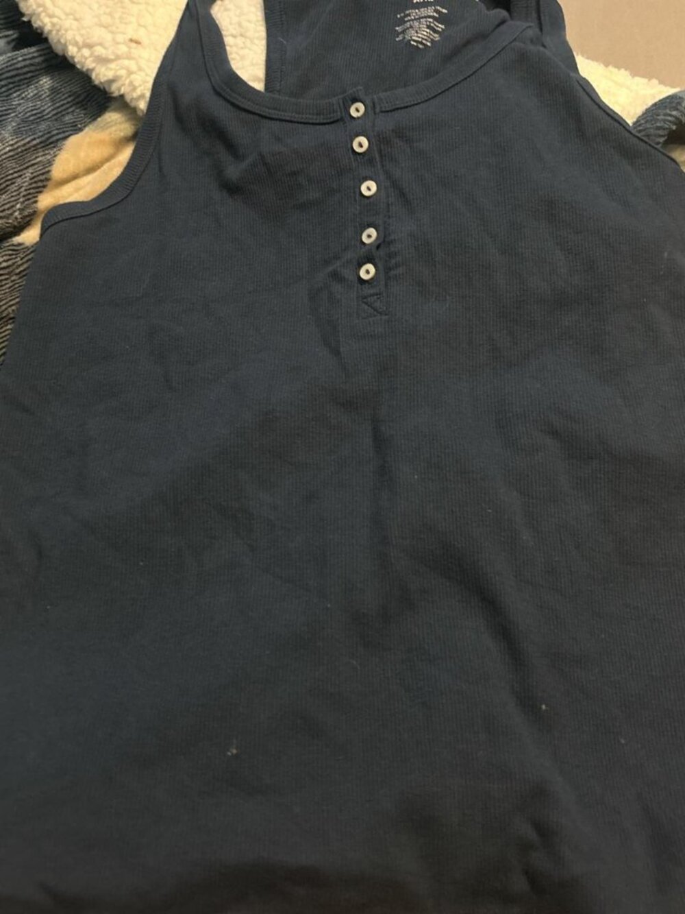 Kohl's Women's Navy and Blue Vest